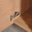 Meuble-lavabo simple mural et flottant 48 po, lavabo en céramique