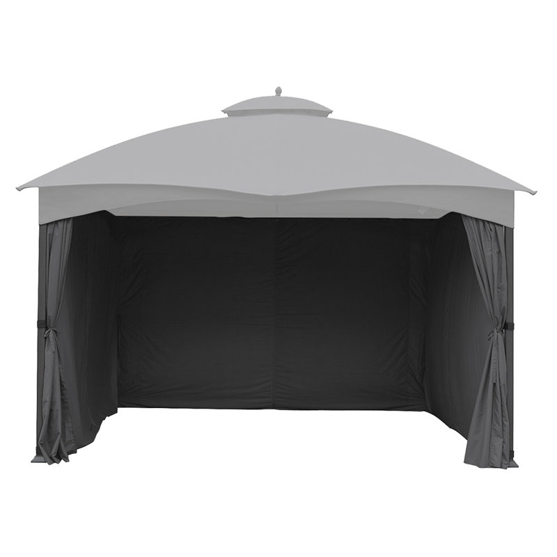 Panneau latéral d'intimité Universal, Gris