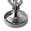 Zoey 49Cm Twist Metal Grey Silver Metal Table Lamp-1153992470
