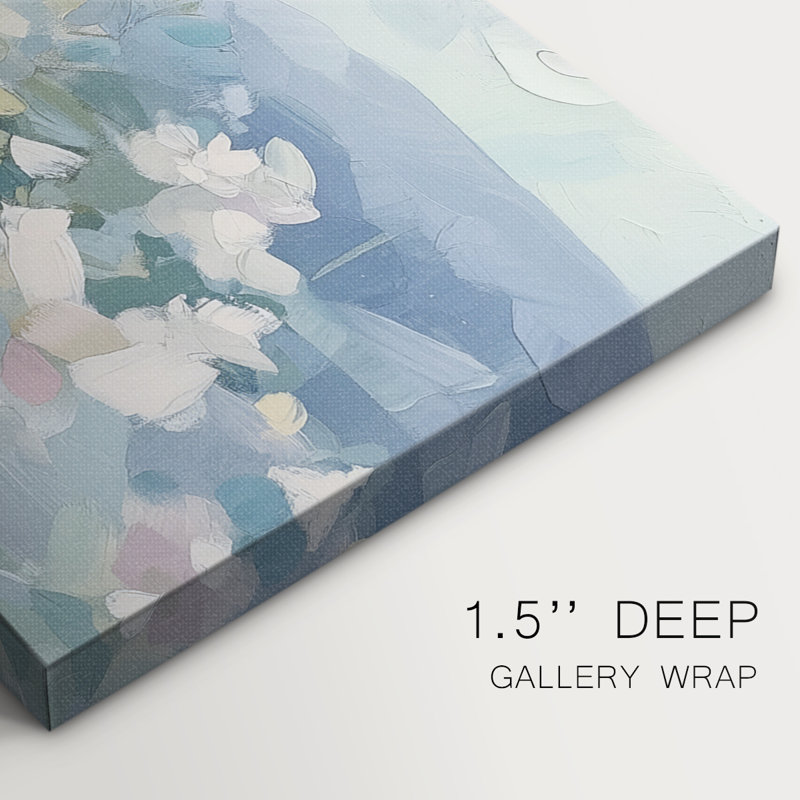 Botanical Series-CXXXIII- Gallery Wrapped Canvas -Ready to Hang, 12" H x 30" W