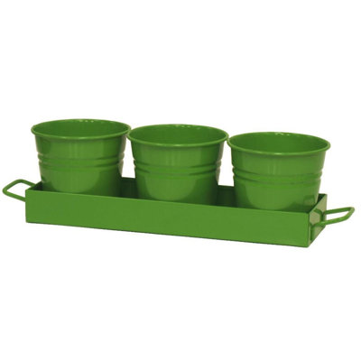 Verdugo Metal Pot Planter