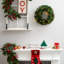 Faux Lighted 20'' Wreath