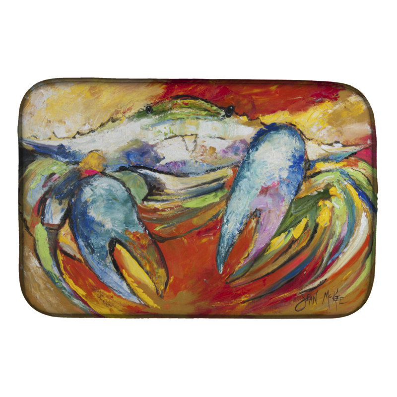 Tapis de séchage crabe