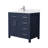 Beckett 36" Freestanding Single Bathroom Vanity with Cultured Marble Top-61870896-61870891-61870893