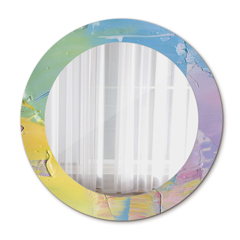 Huldar Glass Flat Wall Mirror