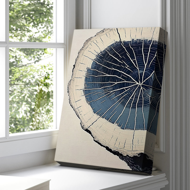 Toile tendue abstraite CCX Gallery - prête à être accrochée, H 18 po x l 12 po