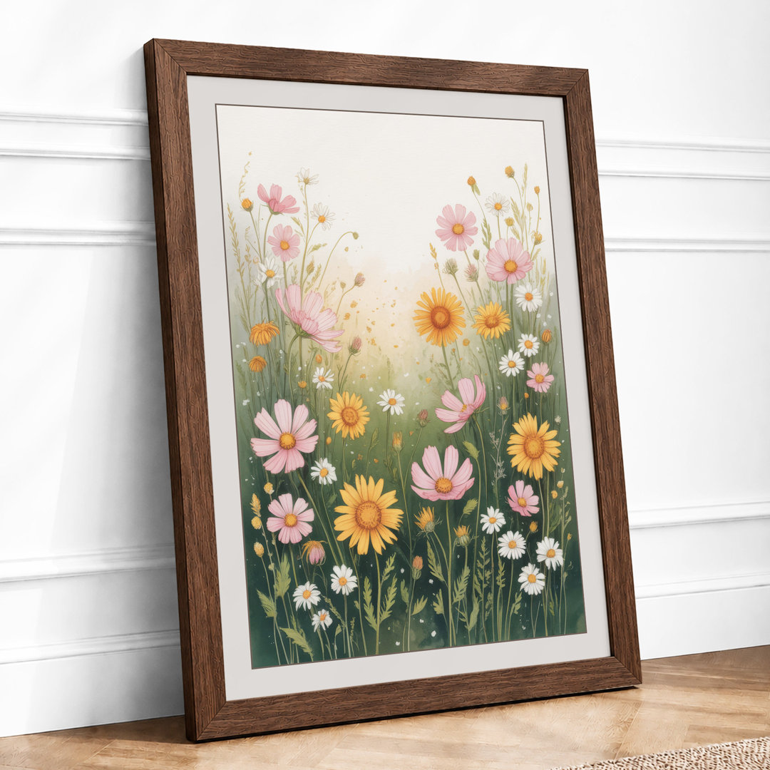 Wildflower Meadow Botanical - Framed Print
