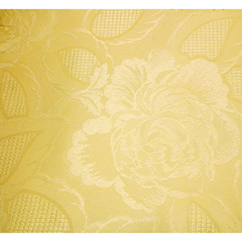 Gaskell Tablecloth, Lemon, 135cm W x 180cm L