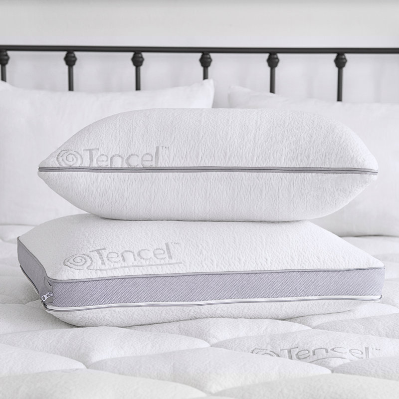 Gel Memory Foam Firm Cooling Pillow, King