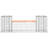 Xylee Steel Outdoor Bench-824057585