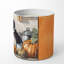 Bougie parfumée Pumpkin Pie avec support en céramique