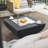 Aurora 34" Liquid Concrete Fire Table-40790657-34354502