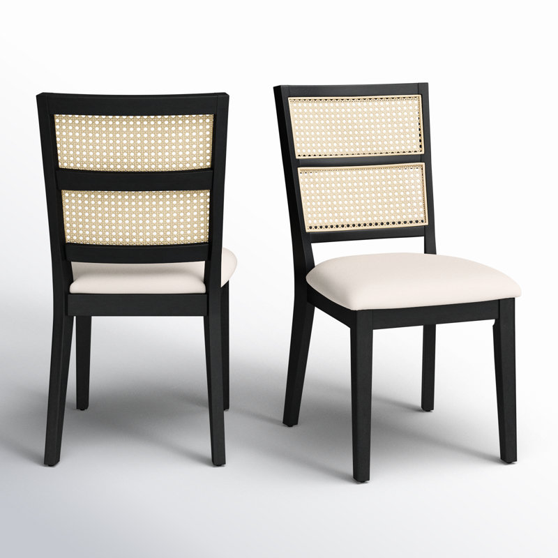 19'' H Leather Upholstered Armchair, White