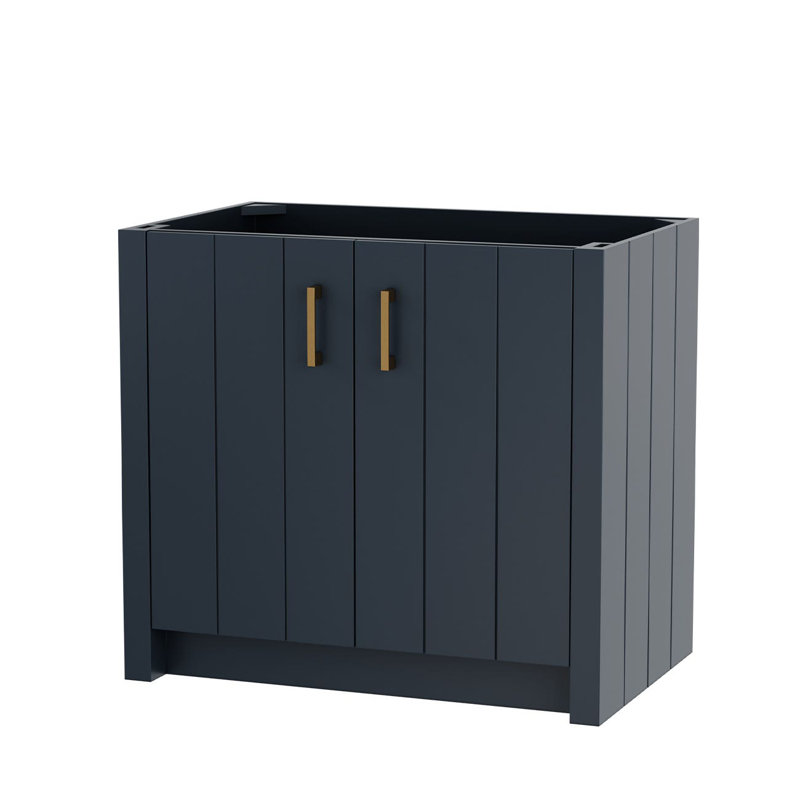 Single Bathroom Vanity with Metal Top
