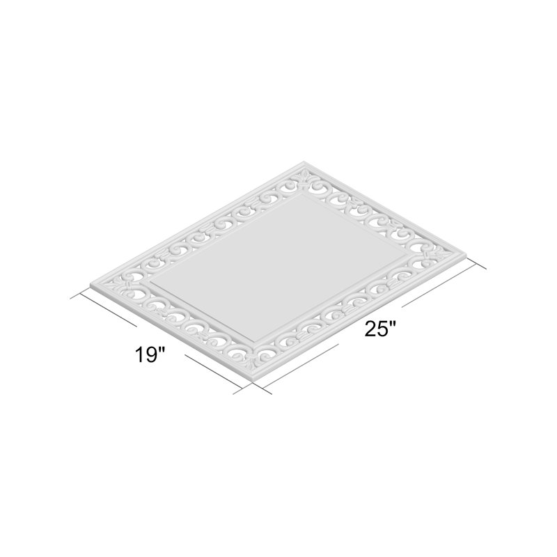 Tanda Non-Slip Outdoor Doormat, S