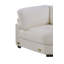 Ensemble de canapé modulaire en velours côtelé 6 pièces, fauteuil de coin, méridienne RAF, chaises 3X sans accoudoirs