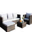Table basse avec coussins Pe Outdoor