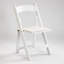 Ensemble de 4 chaises pliantes rembourrées et rembourrées avec tablette beige, peu encombrantes et faciles à transporter pour les salles à manger