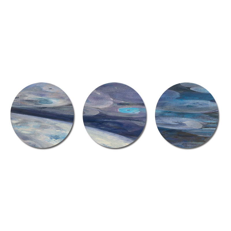 Modern Abstract Wall Decor on Metal
