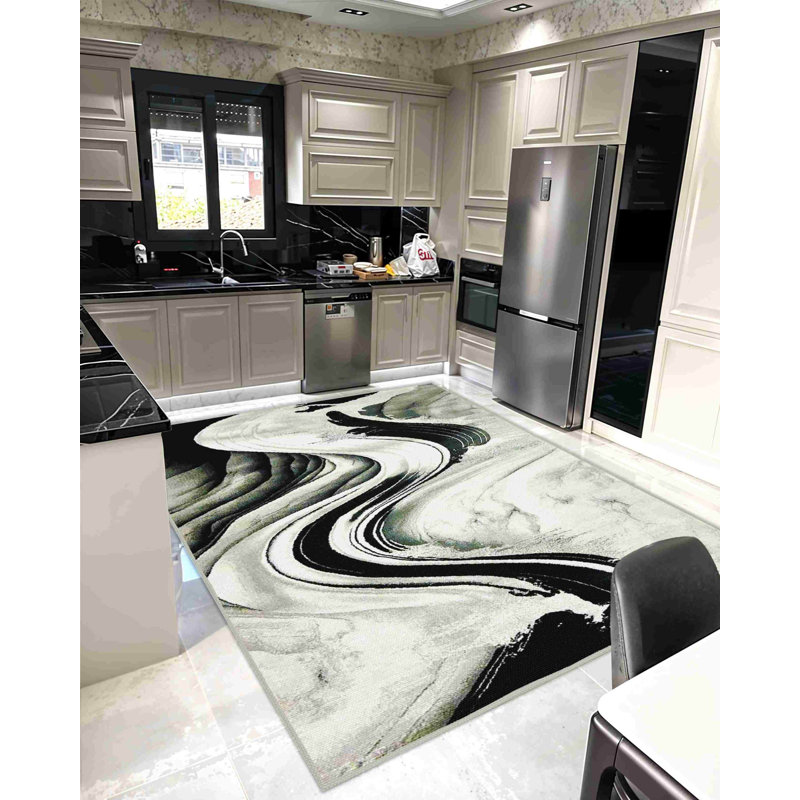 Tapis Carleen 1112 - gris, Tapis de couloir 2 pi 7,5 po x 7 pi 10,5 po
