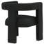 Chaise d'appoint rembourrée Slater Boucle-1449335474