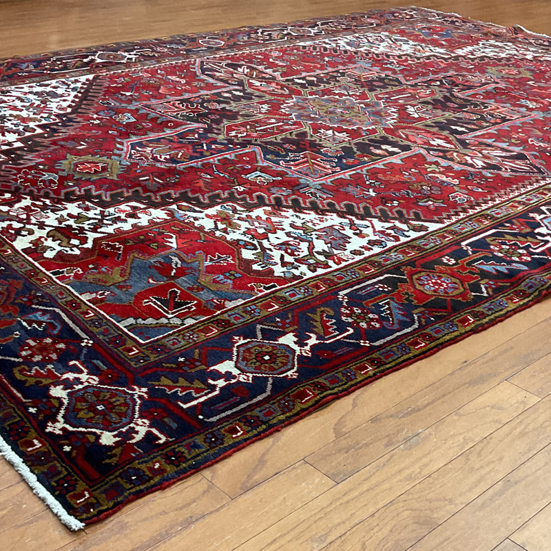 Tapis rectangulaire en laine