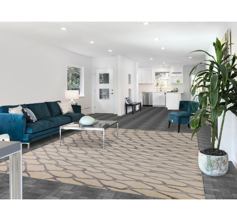 Tapis moderne all-over 8 x 10