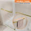 Porte de douche coulissante l 60 po x H 76 po, verre trempé de 3/8 po (10 mm), rail en acier inoxydable, glissement en douceur avec tampon, plage réglable de 4 po, installation à gauche / droite-119703071