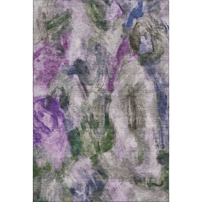 Premium Machine Washable Mayfield AMF2204 abstract Rug