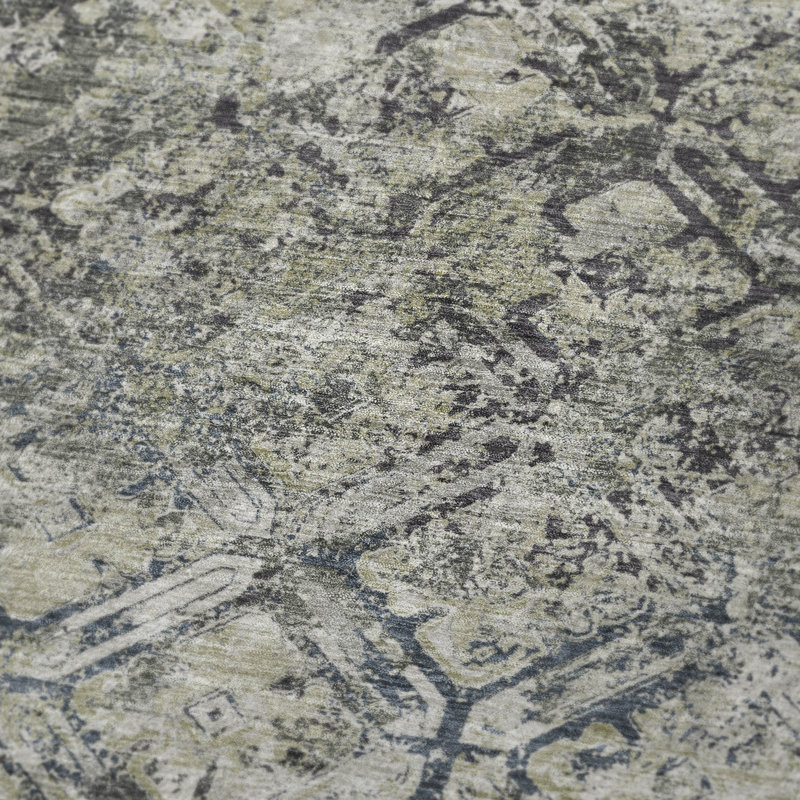 Jeté en laine Sherpa ASB768 Addison, Argent argent