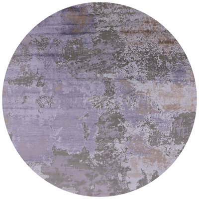 Tapis abstrait gris
