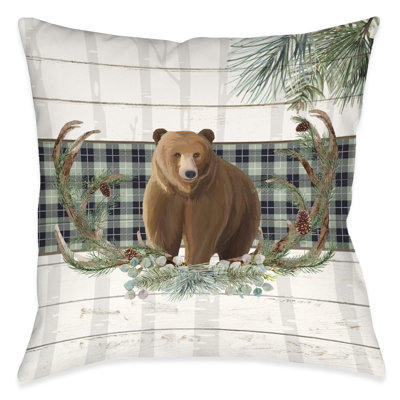 Coussin Cozy Christmas Bear