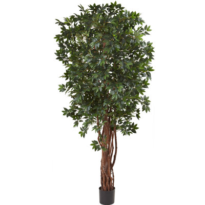 90'' Faux Foliage Tree in Pot