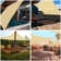 Yescom 95% UV Block Rectangle Sun Shade Sail Canopy Patio Pool Cover Net