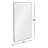 Strophe Solid Wood Rectangle Mirror