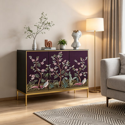 Chinese Style Solid Wood Storage Cabinet