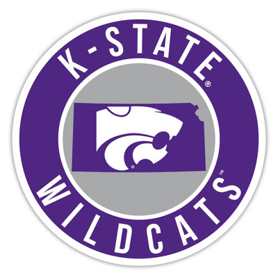 Kansas State Bright Line - 16 po avec cercle