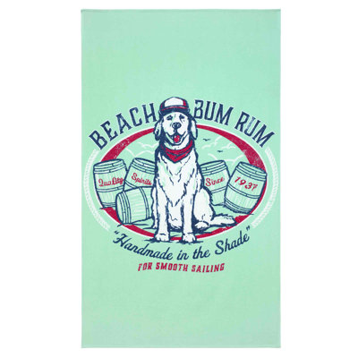 100% Cotton Waffle Beach Towel