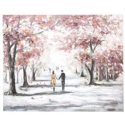 Walking Tour - Wrapped Canvas Painting