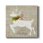 Toile tendue avec châssis Flying Reindeer II-Premium - prête à être accrochée