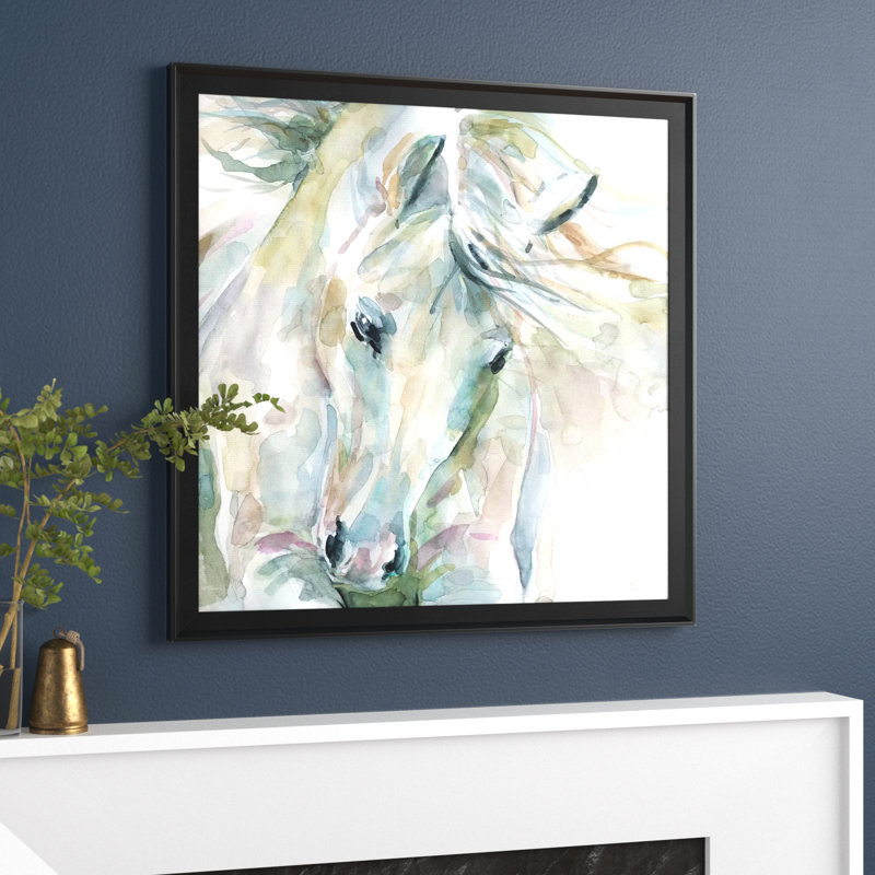 " Exuberant Spirit ", 34.5" H x 34.5" W x 1.5" D, Black