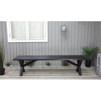 Edgerton Pine Solid Wood Garden Bench