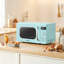 800W 20L Retro Microwave Oven with LED Display-97966931
