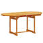 4 - Person Wood Patio Dining Set with Oval Table , Cushions Included-122610819-122610822-101510509