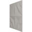 Panneau mural décoratif 3D en cristal EnduraWall l 19 5/8 po x H 19 5/8 po (couvre 2,67 pieds carrés)-123529236