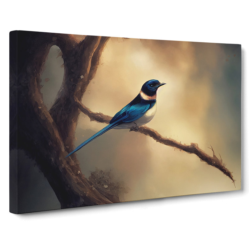 Sublime Swallow Bird - Wrapped Canvas Painting
