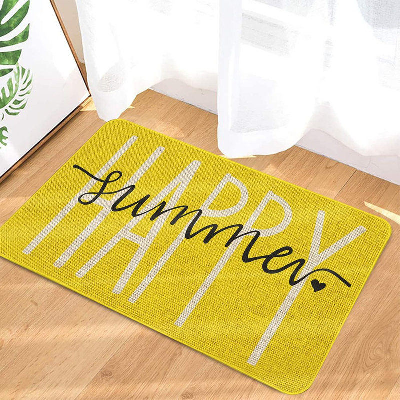 Paillasson Summer Summer 30 x 17 pouces Happy Summer