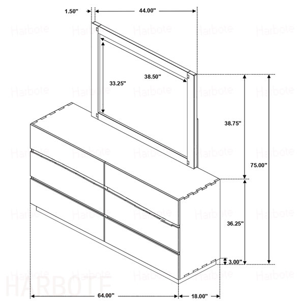 Dimensions du produit