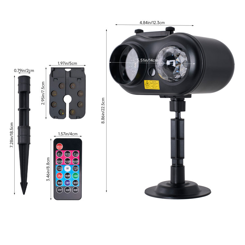 Outdoor Holiday Projector Light