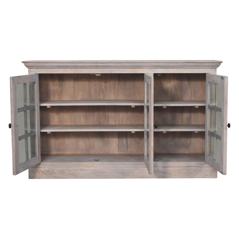 Buffet en bois massif 59,0551 po Camyra